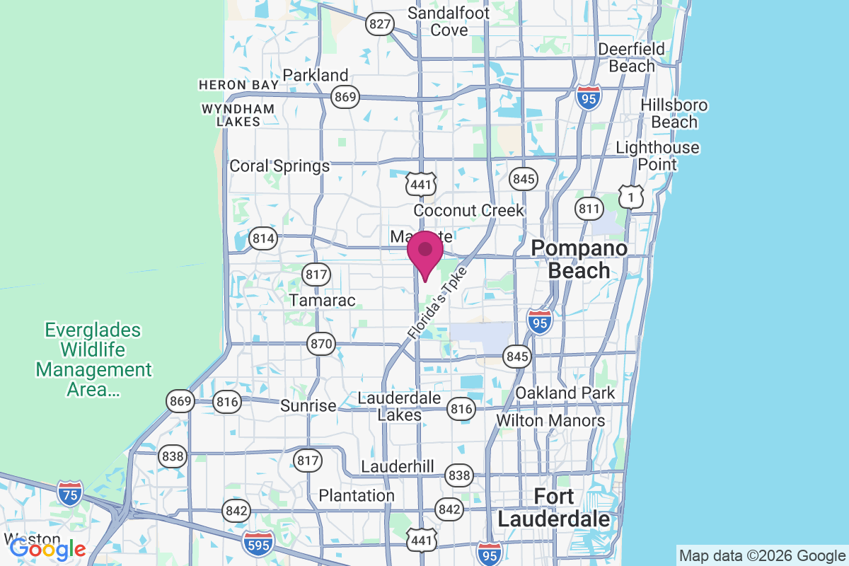 Margate Estates map