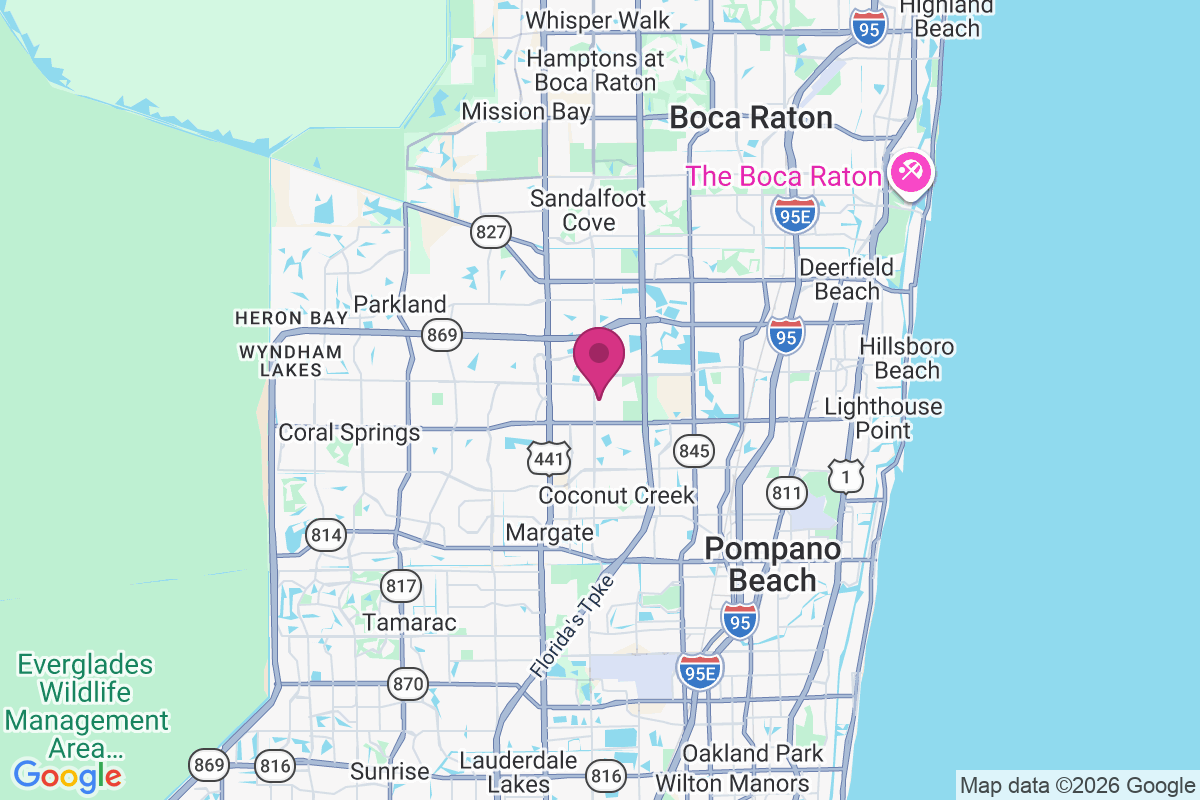 Coconut Creek map