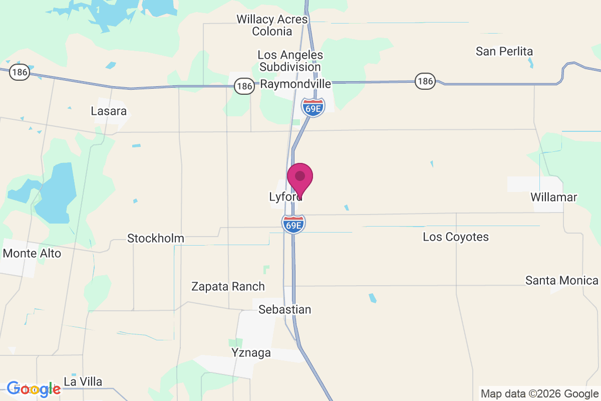 Lyford map