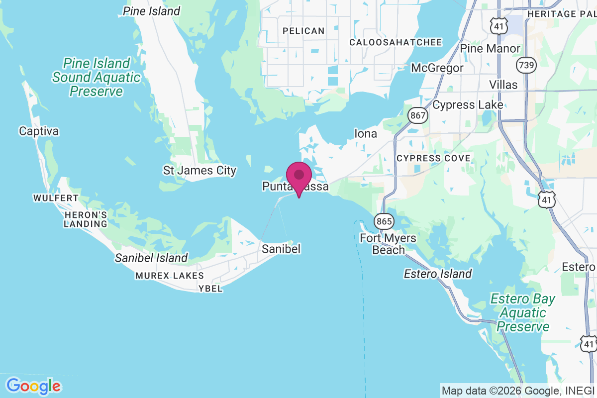 Punta Rassa map