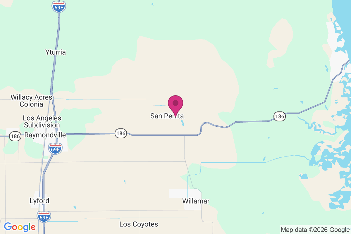 San Perlita map