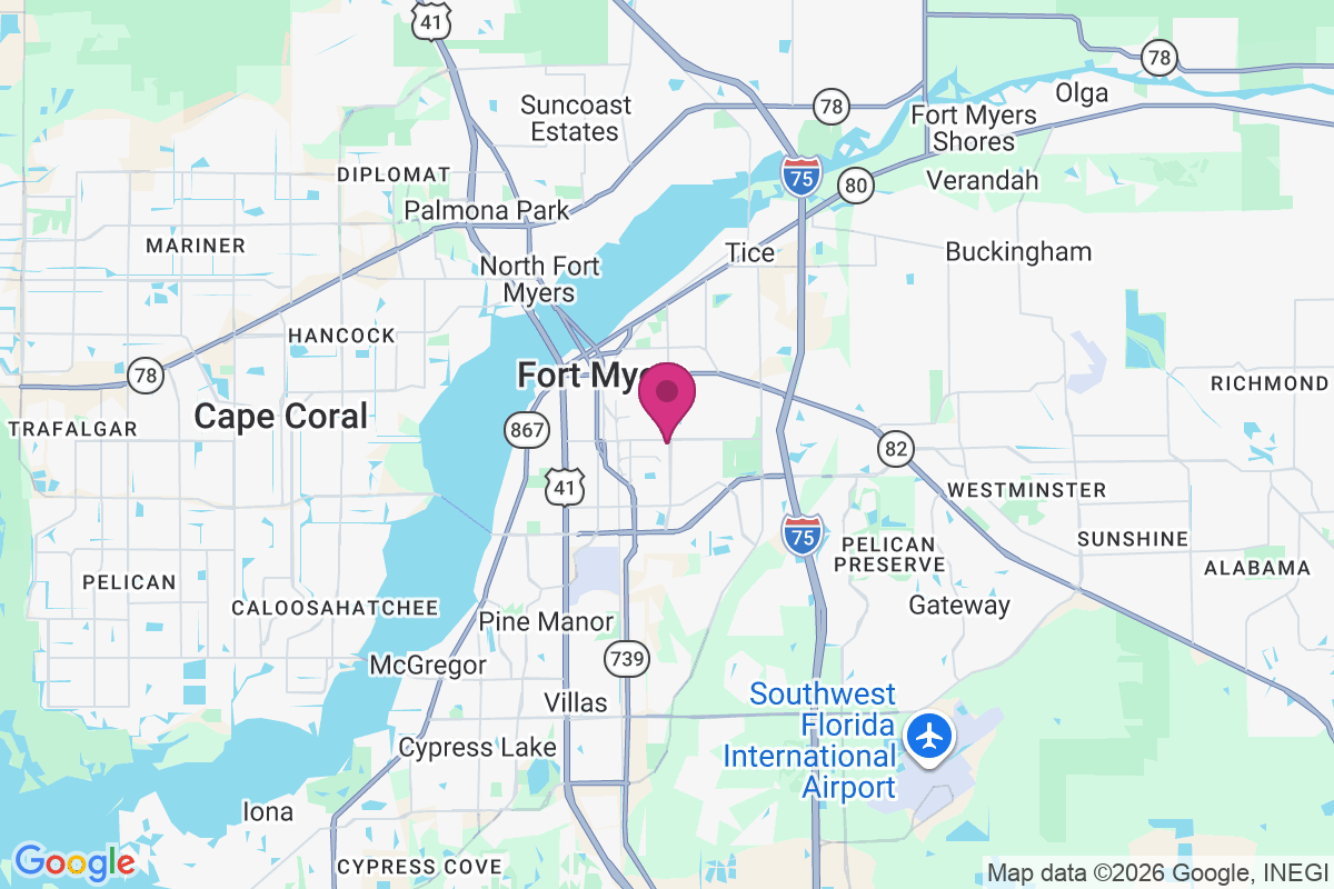 Fort Myers map