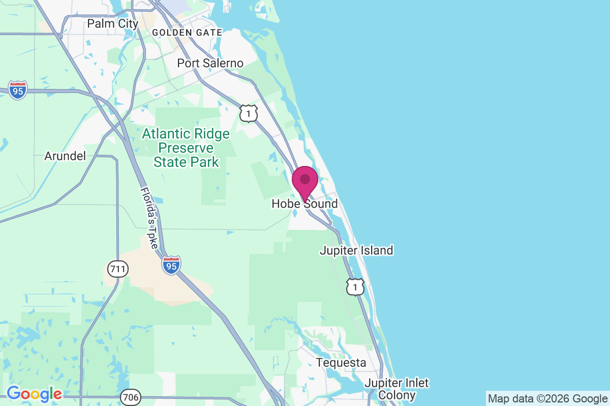 Hobe Sound map