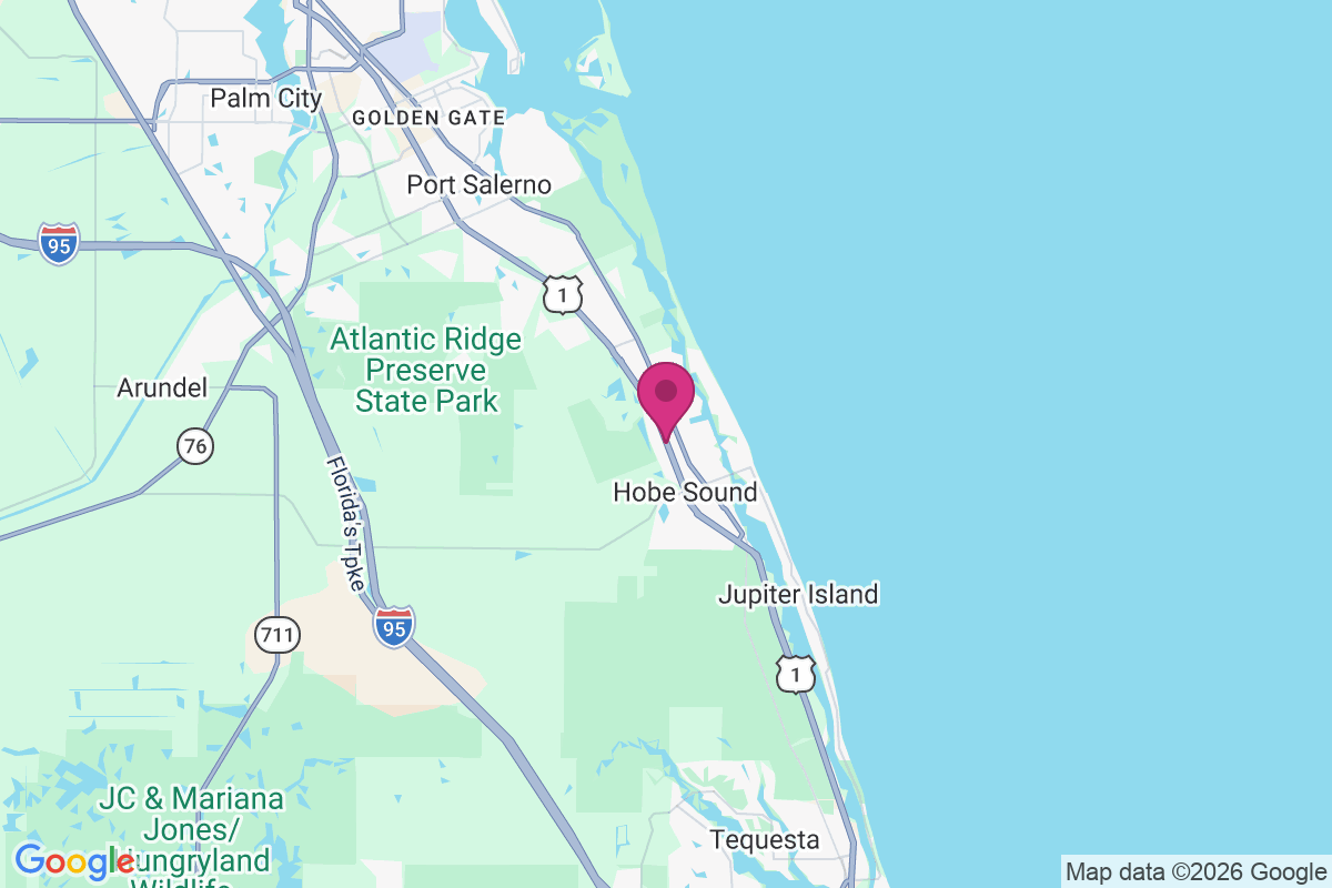 Hobe Sound map