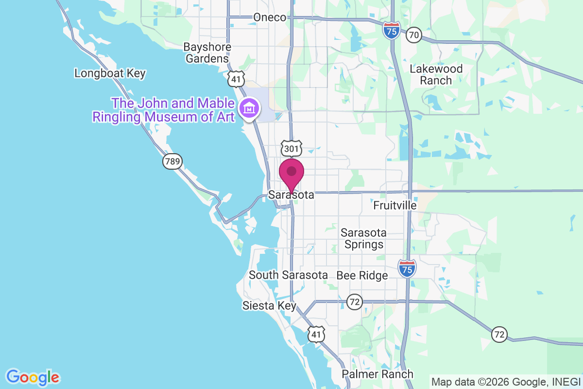 Sarasota map