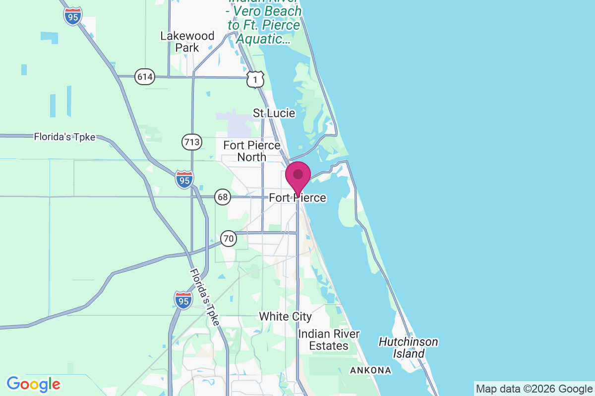Fort Pierce map