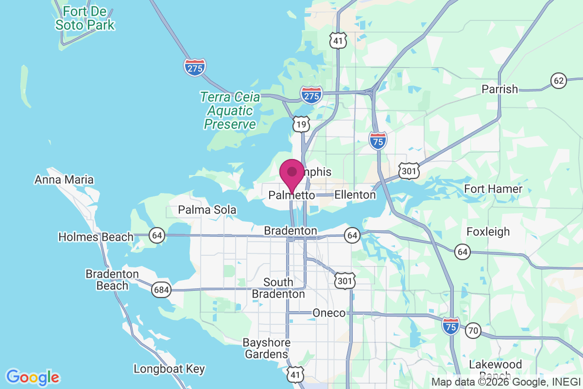 Palmetto map