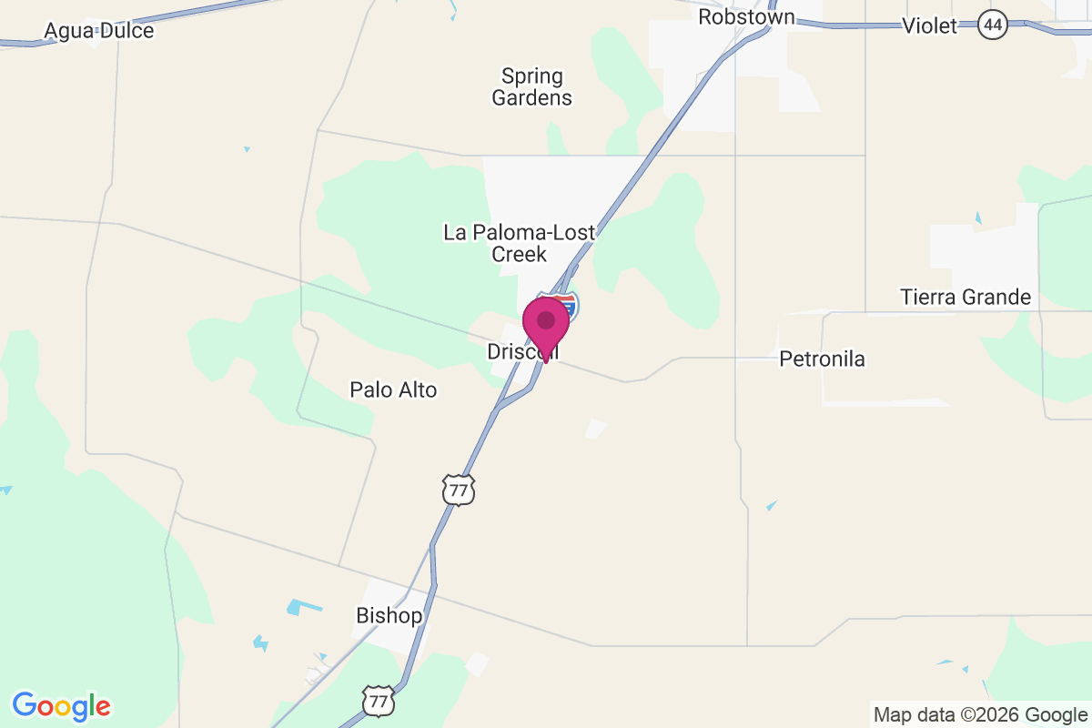 Driscoll map