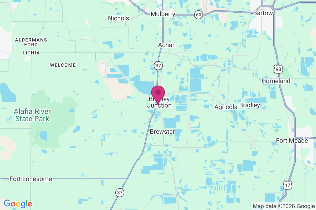 Bradley Junction map