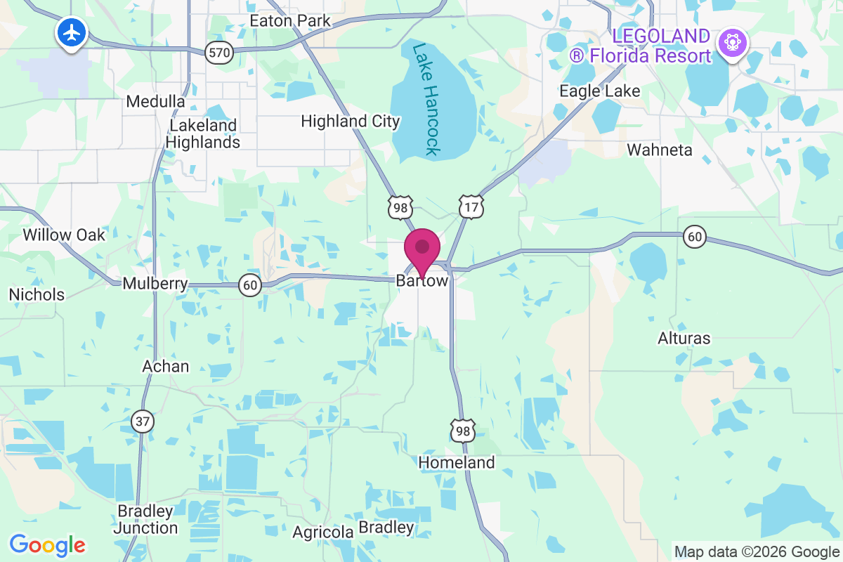 Bartow map