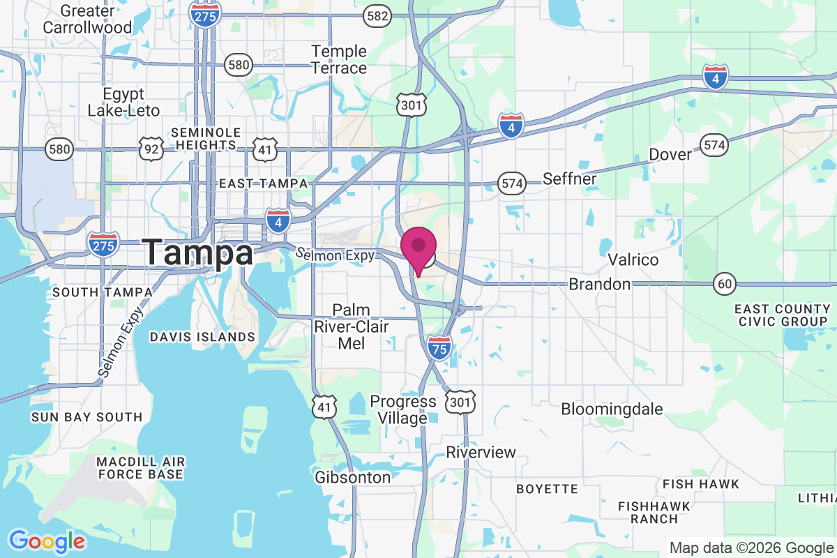 South Tampa map