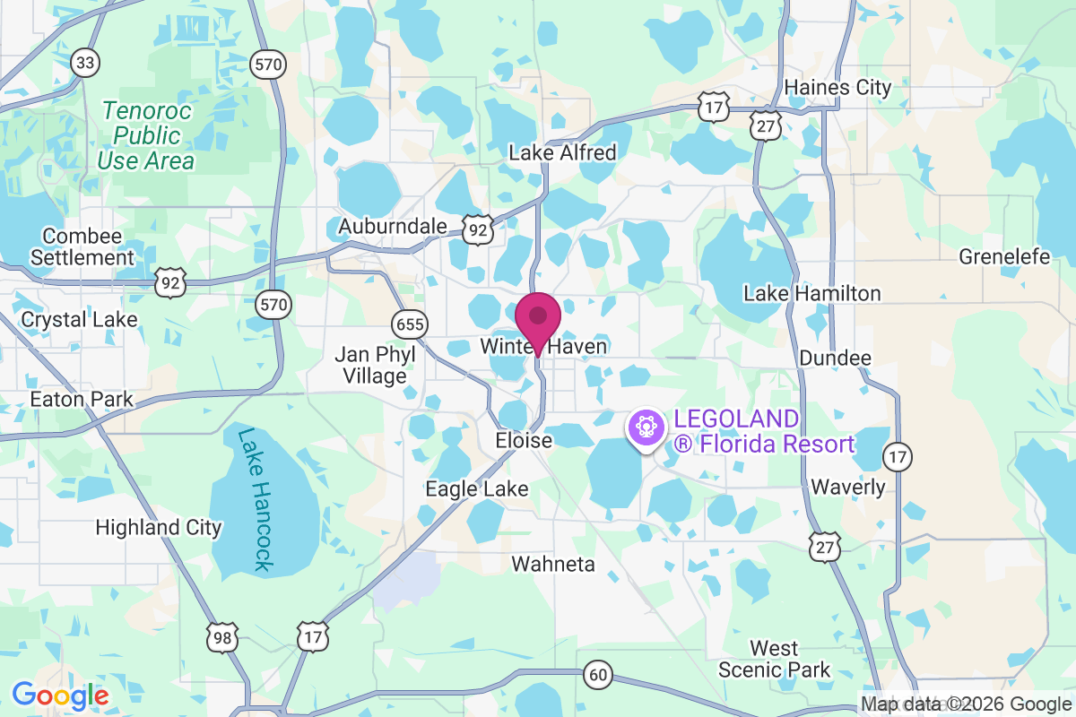 Winter Haven map