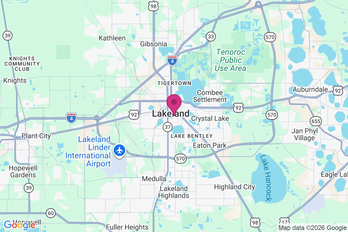 Lakeland map