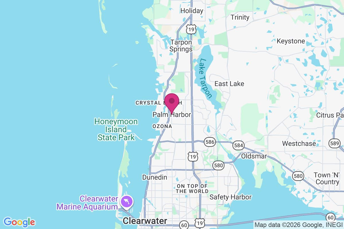 Palm Harbor map