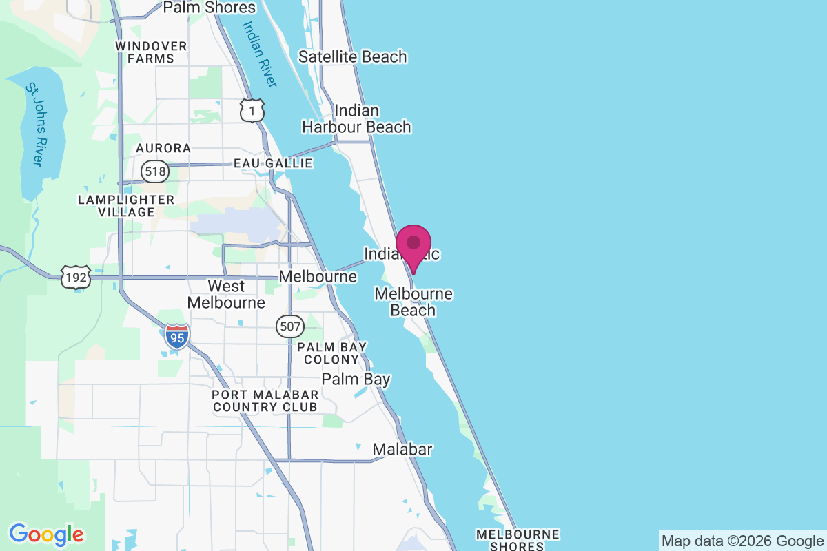 Indialantic map