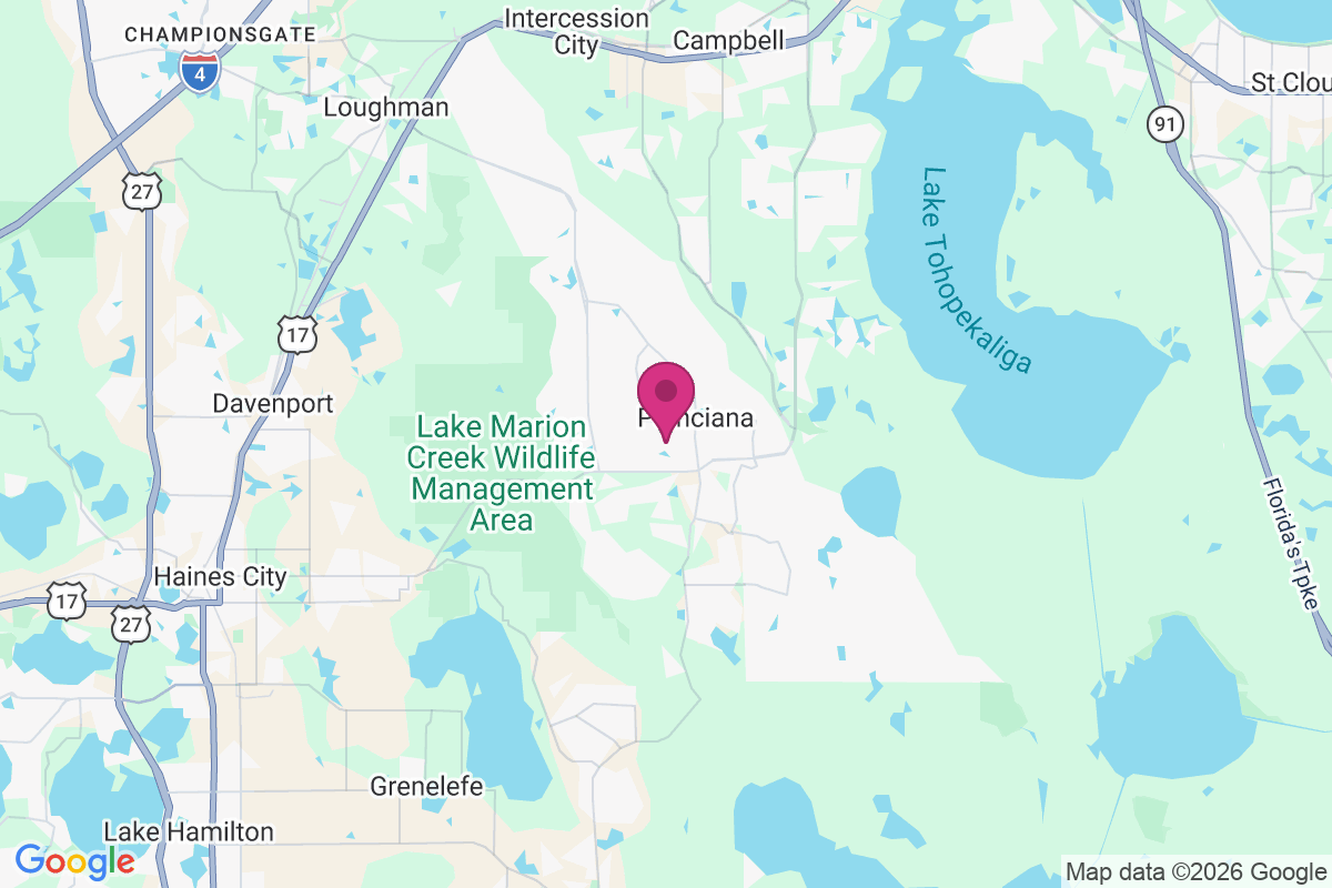 Poinciana Place map