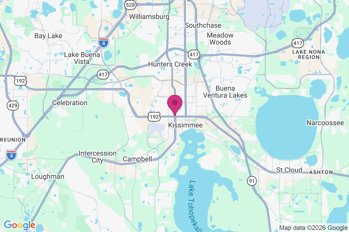 Kissimmee map