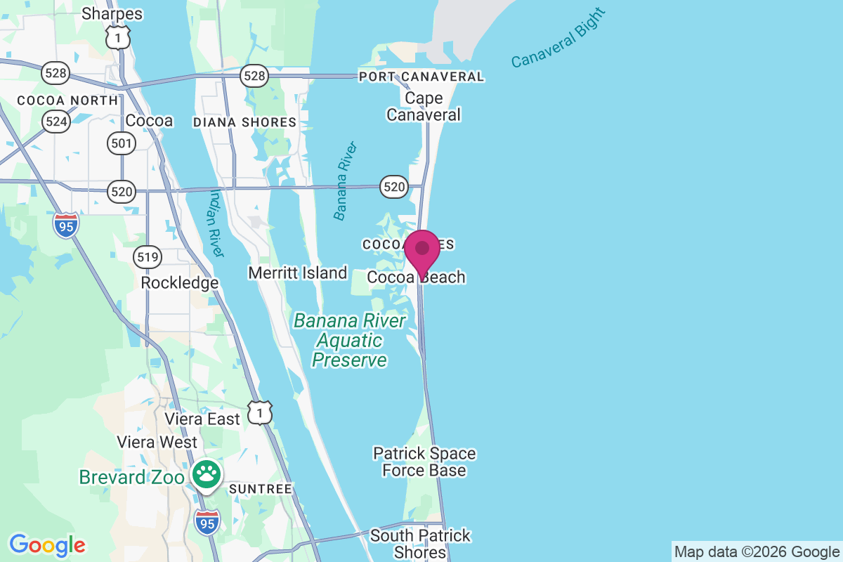 Patrick Afb map
