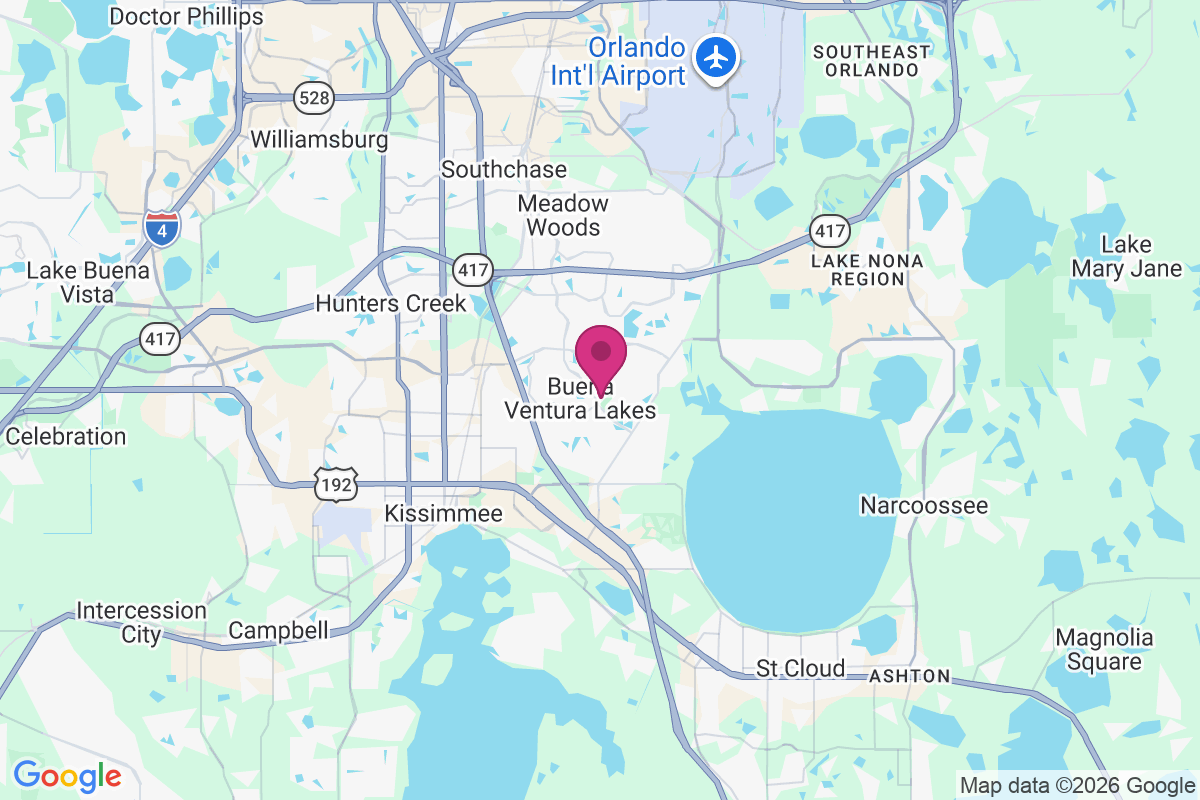 Buenaventura Lakes map