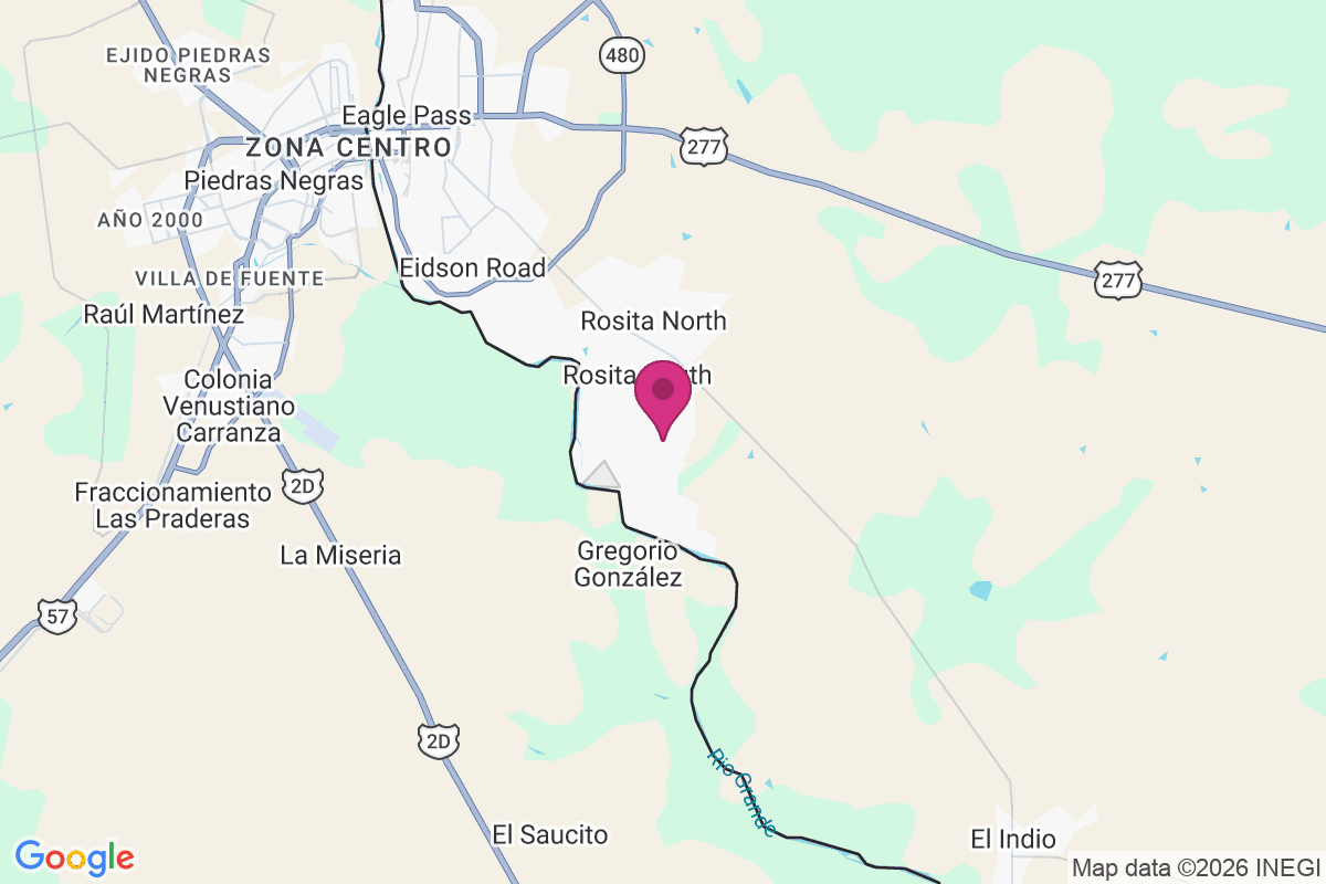 Rosita South map