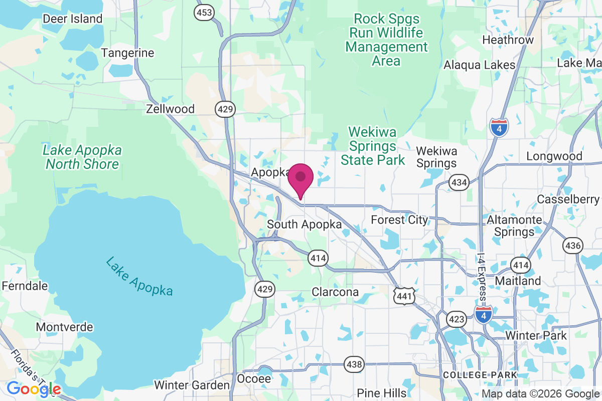 Apopka map