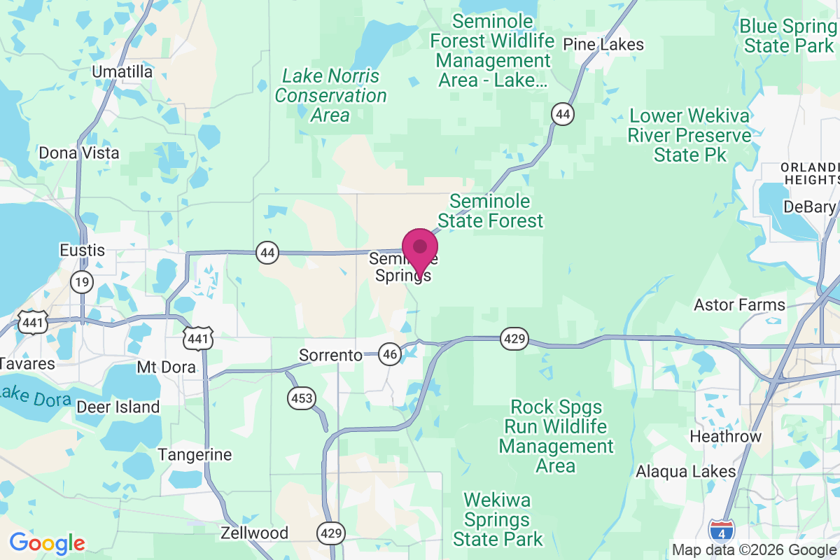 Seminole Springs map