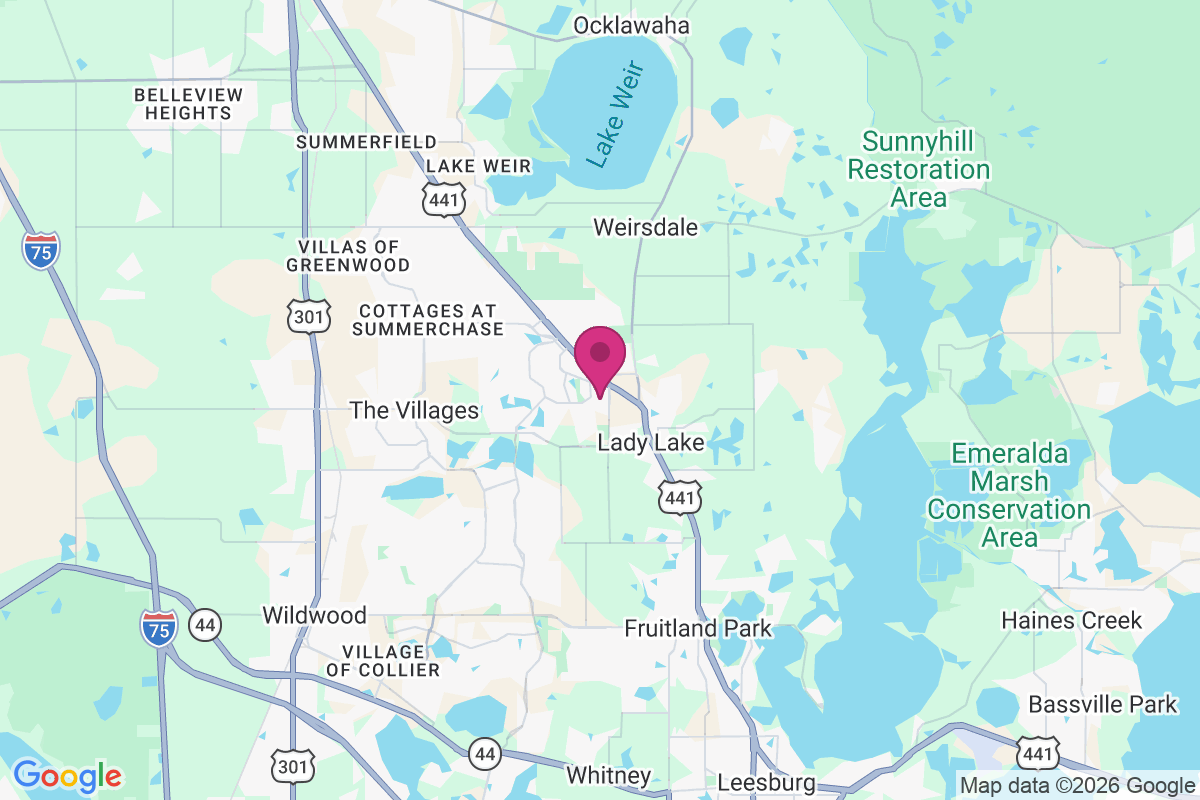 The Villages map