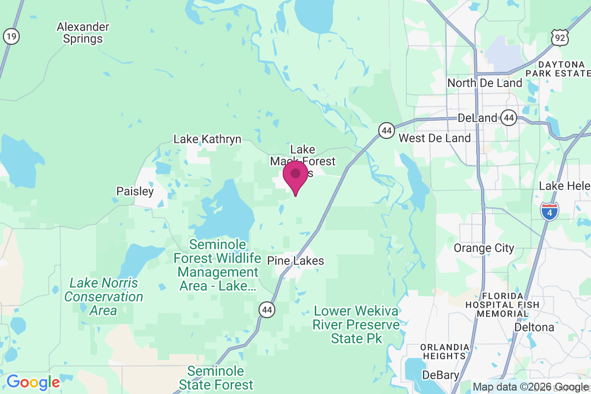 Lake Mack Park map