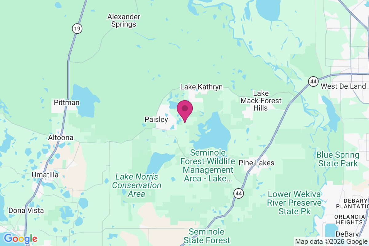 Chain O'Lakes map