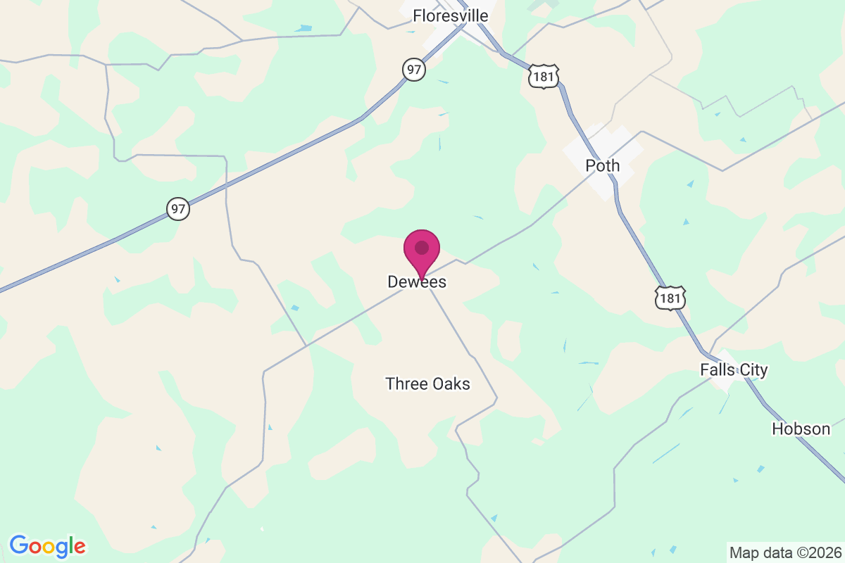 Dewees map
