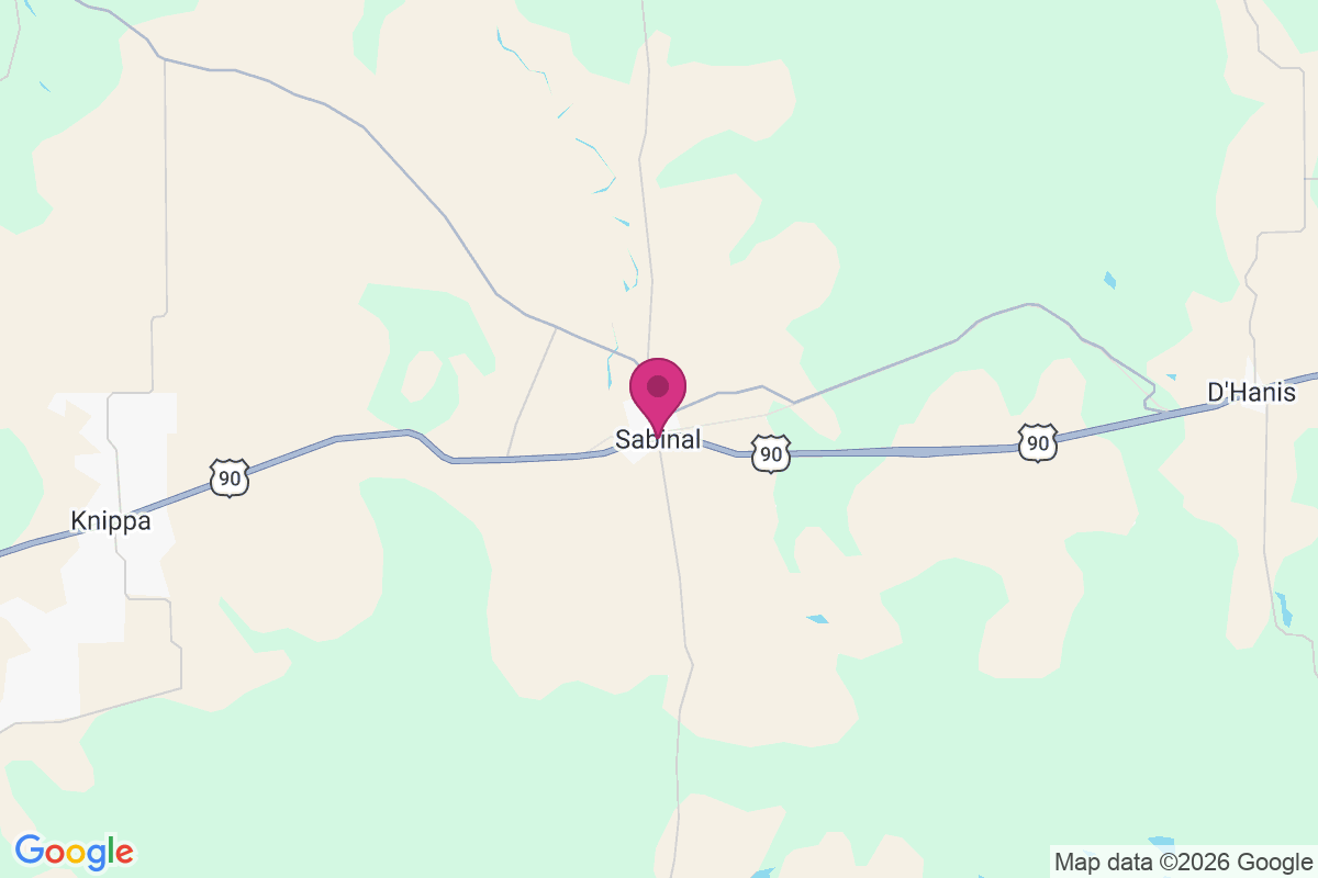 Sabinal map