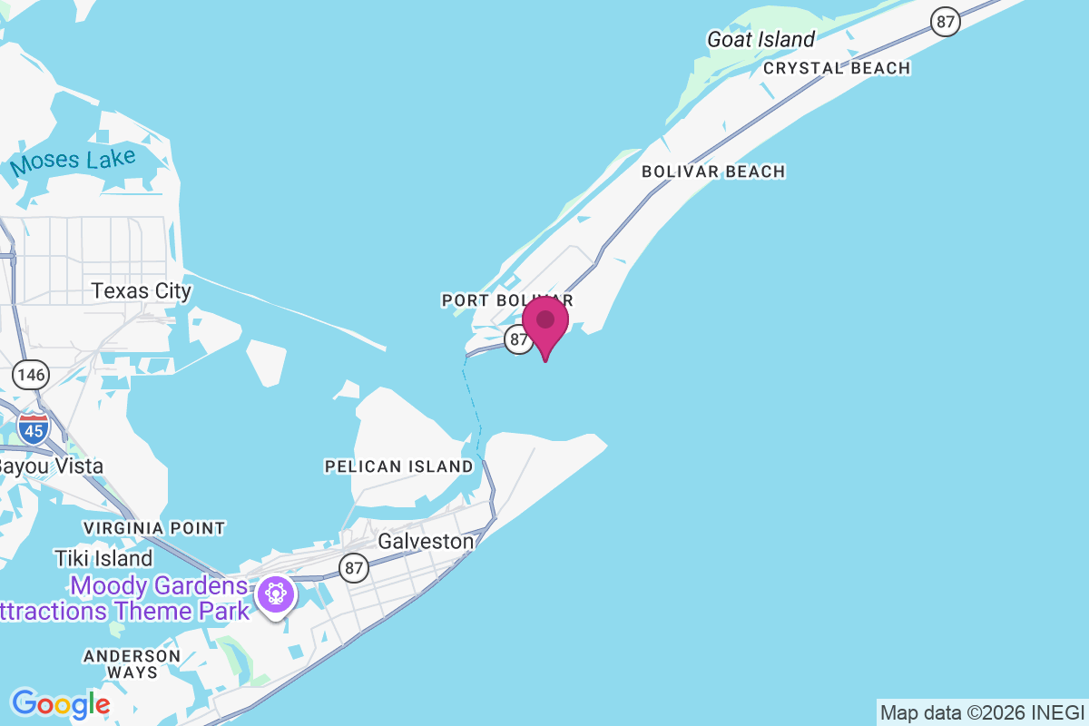Fort Travis map