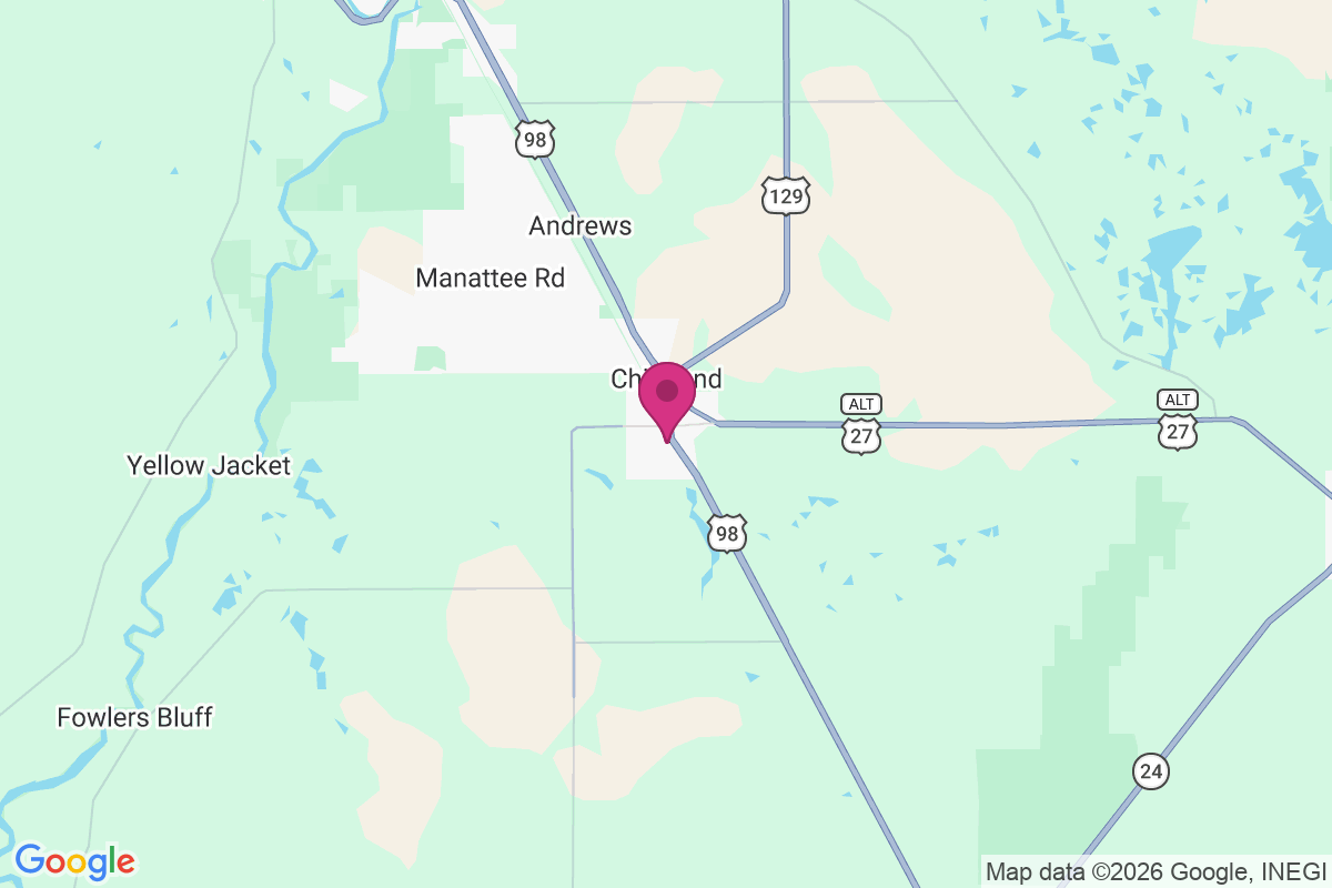 Chiefland map
