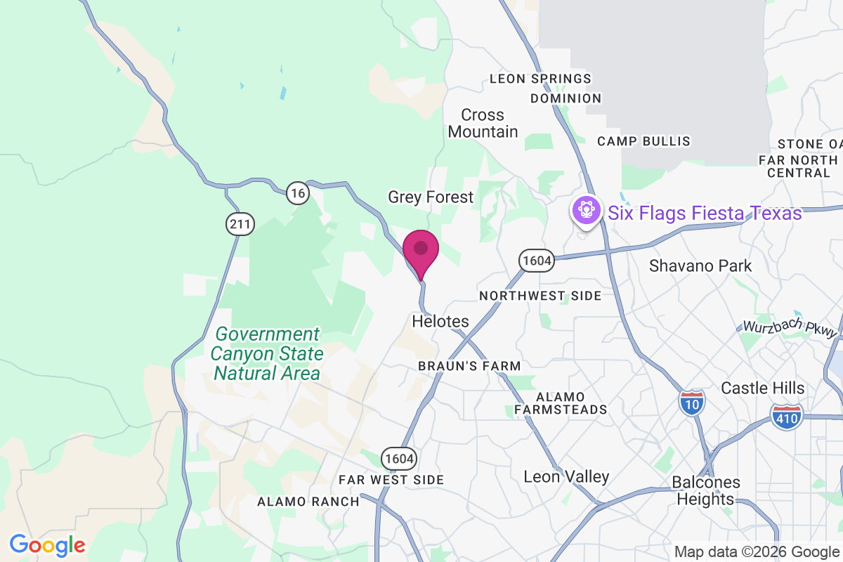 Helotes map