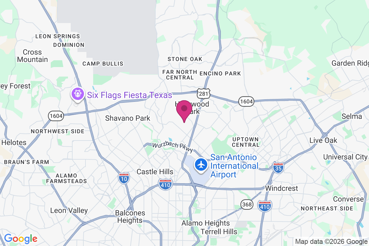 Hill Country Village map