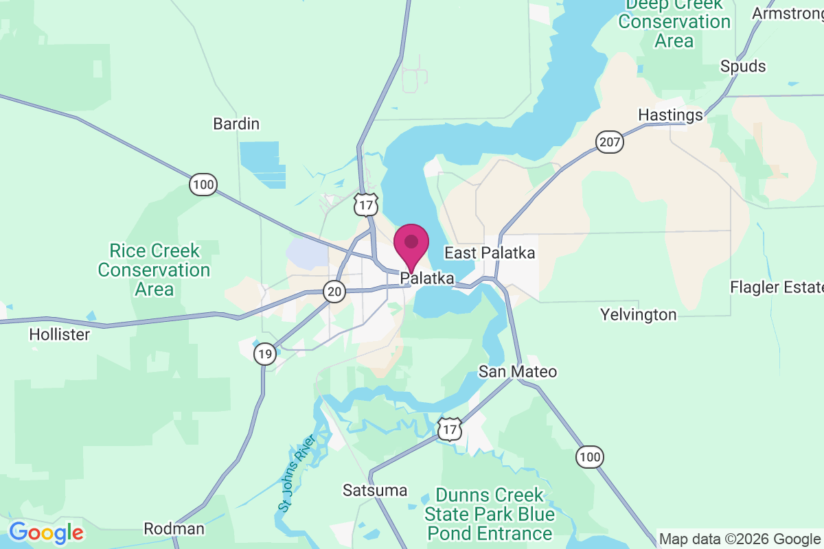 Palatka map