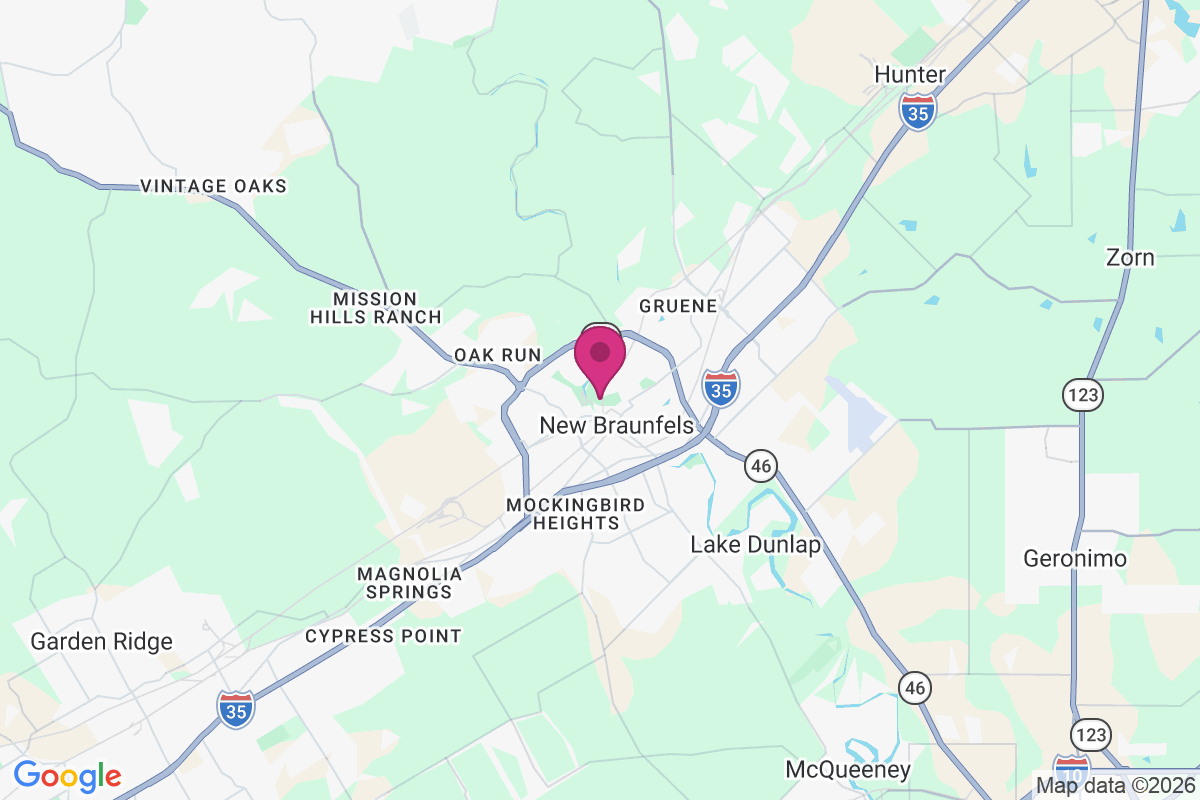 Landa Park Highlands map