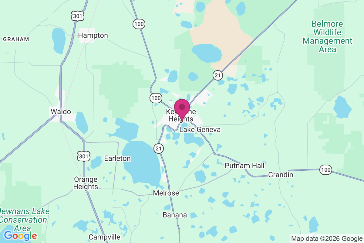 Keystone Heights map