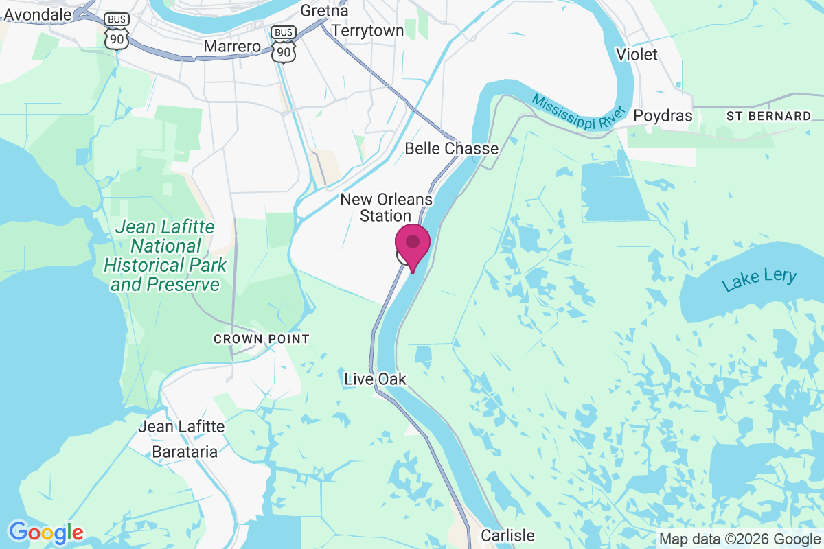 Bayou Cane map