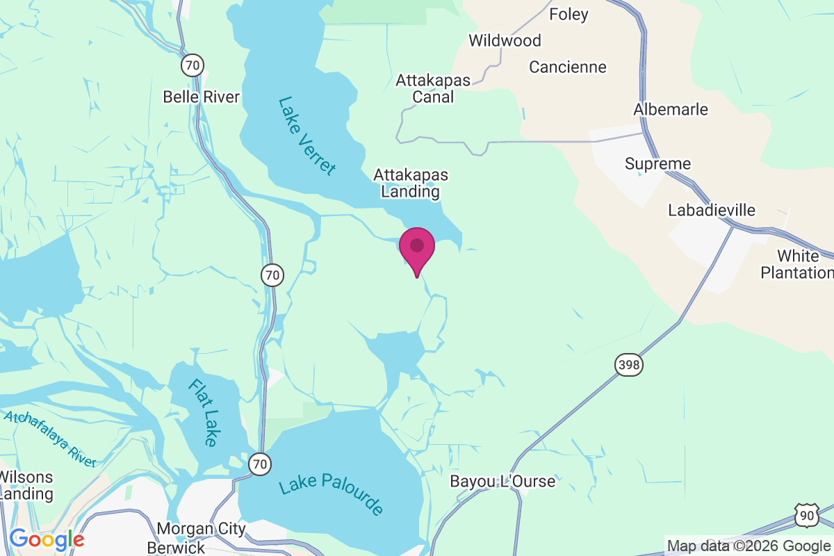 Bayou Geneve map