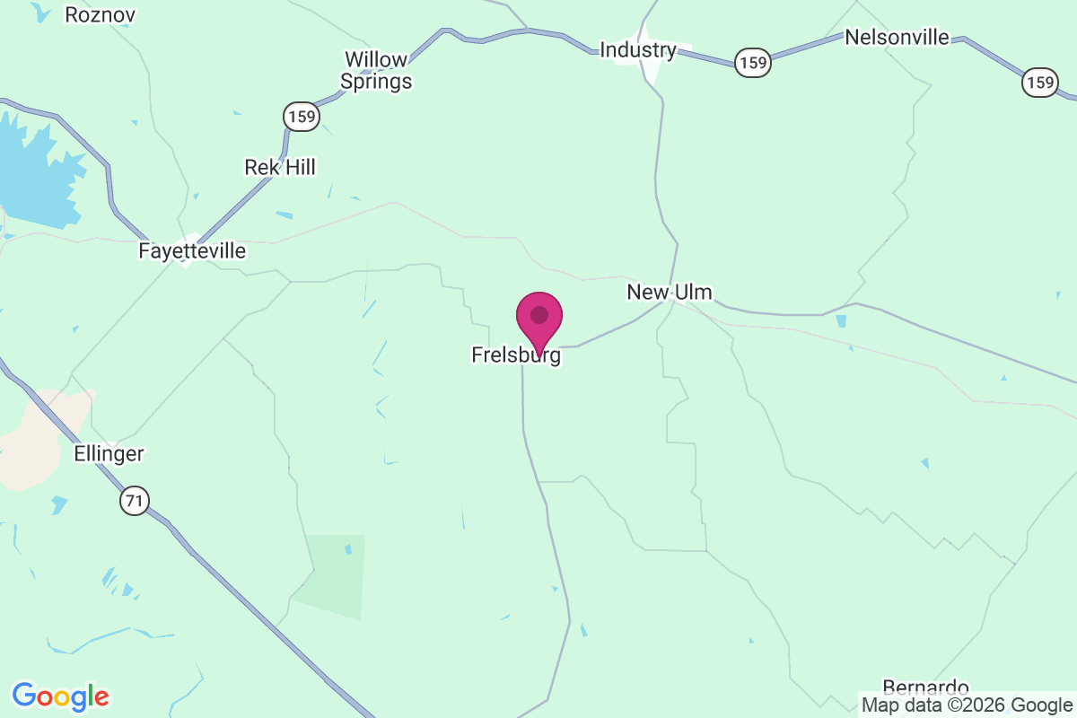 Frelsburg map