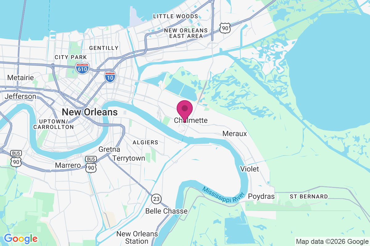 Chalmette Vista map