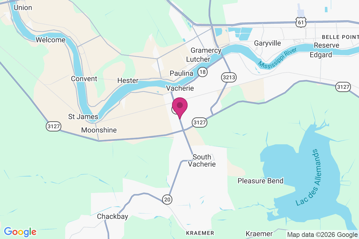 Southdown Plantation map