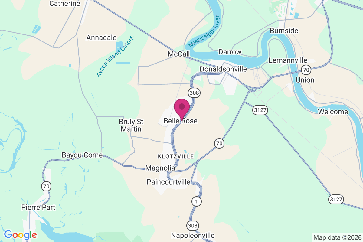 Belle Rose map
