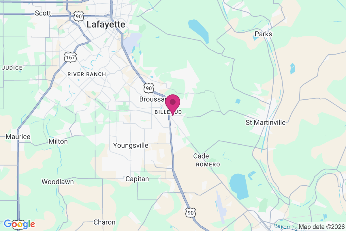 Billeaud map