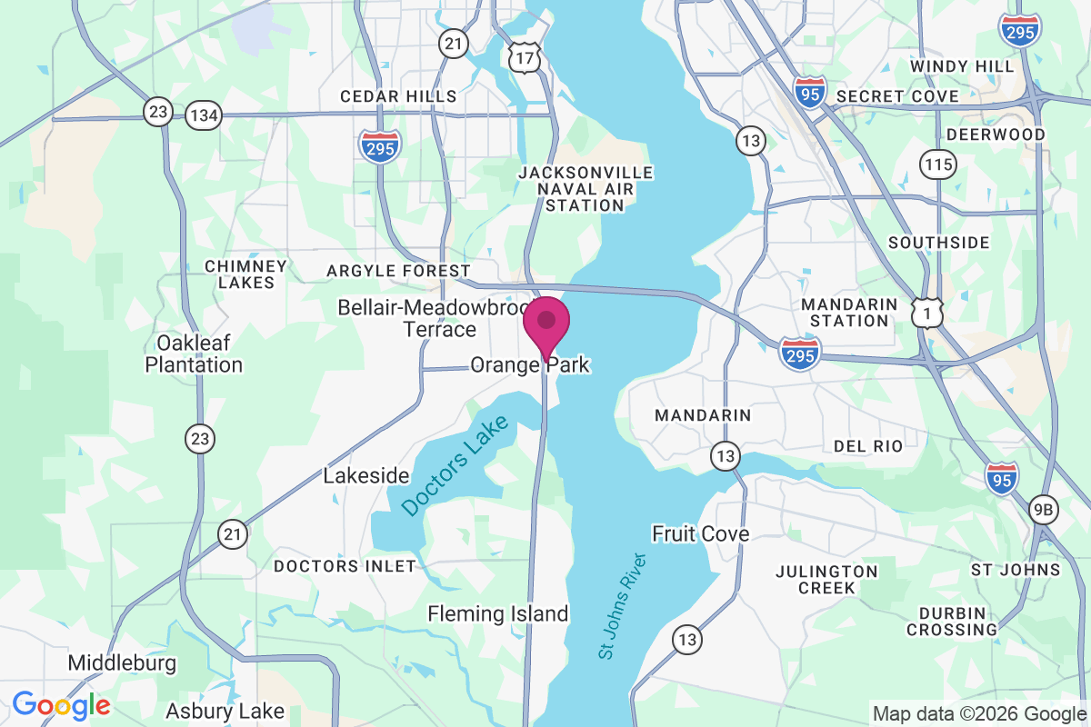 Fleming Island map