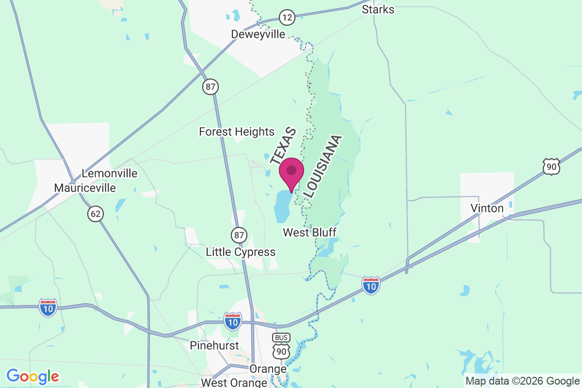 Morgan Bluff map