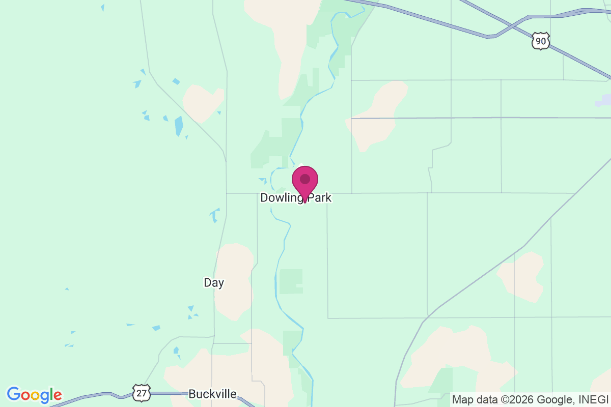 Dowling Park map