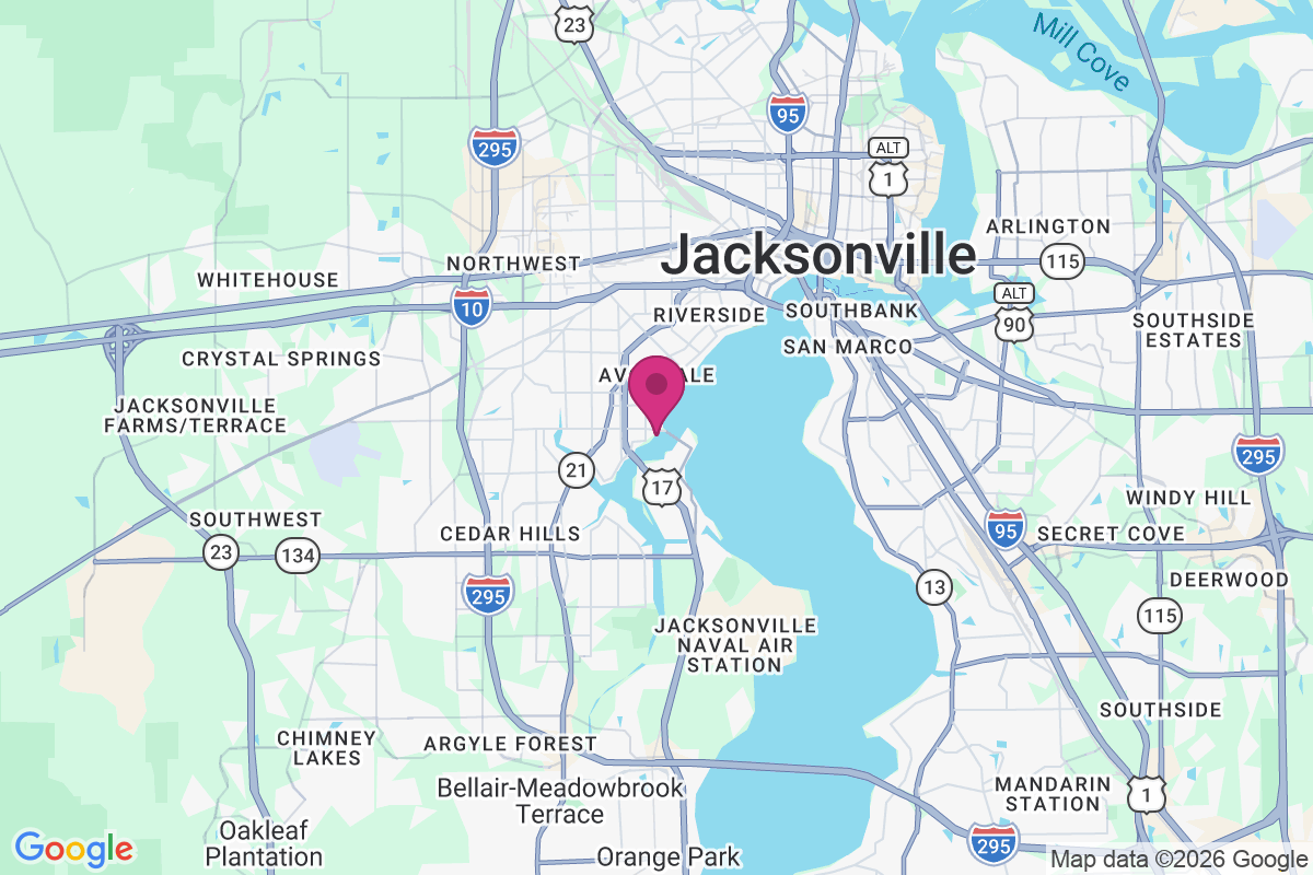 Saint Johns Park map