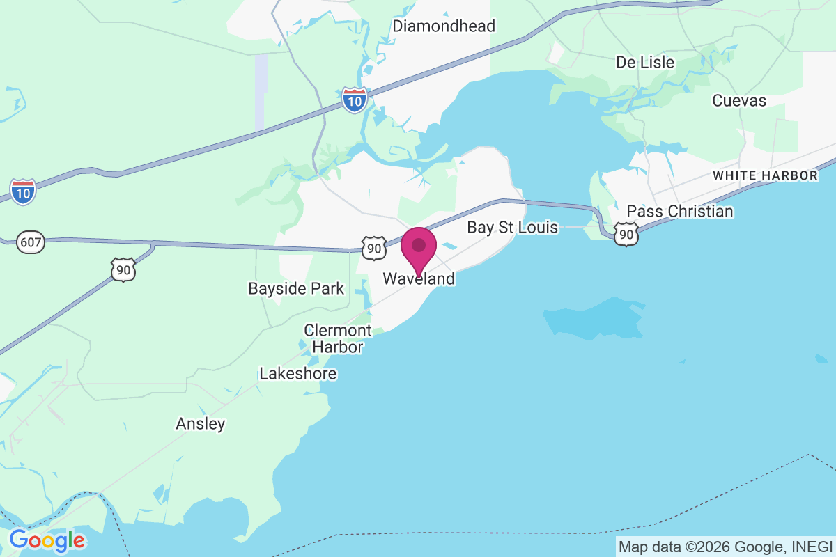 Waveland map